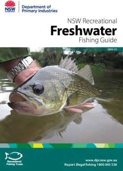 NSW Recreational Freshwater Fishing Guide.